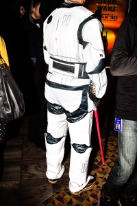 Street Style at Star Wars Opening Night in New York City.