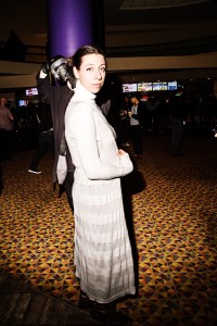 Street Style at Star Wars Opening Night in New York City.