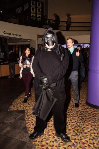Street Style at Star Wars Opening Night in New York City.