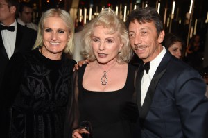 Maria Grazia Chiuri, Debbie Harry and Pierpaolo Piccioli.