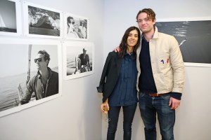 Alessandra d'Urso and Louis-Marie de Castelbajac