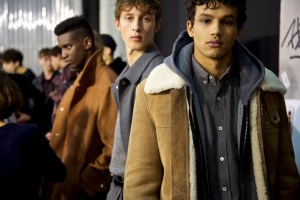 Backstage at AMI Alexandre Mattiussi Men's Fall 2016