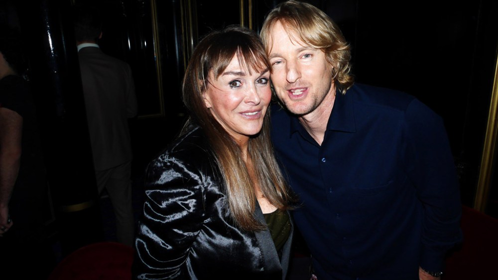Babeth Djian and Owen Wilson Karl Lagerfeld & Numéro Magazine Paris Couture Party