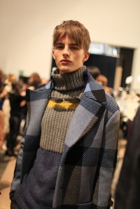 Backstage at Fendi Men's Fall 2016