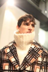 Backstage at Fendi Men's Fall 2016