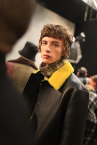Backstage at Fendi Men's Fall 2016
