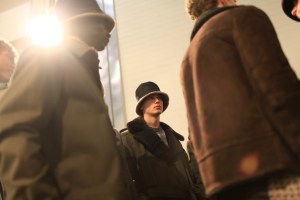 Backstage at Fendi Men's Fall 2016