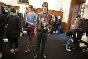 Backstage at Kolor Men's RTW Fall 2016