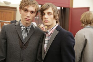 Backstage at Kolor Men's RTW Fall 2016