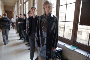 Backstage at Kolor Men's RTW Fall 2016