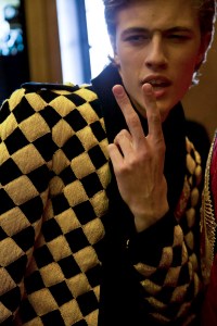 Backstage at Balmain Men's Fall 2016