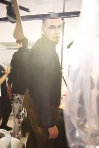 Backstage at Ann Demeulemeester Men's RTW Fall 2016