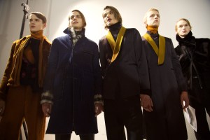 Backstage at Ann Demeulemeester Men's RTW Fall 2016