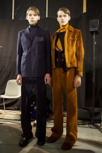 Backstage at Ann Demeulemeester Men's RTW Fall 2016