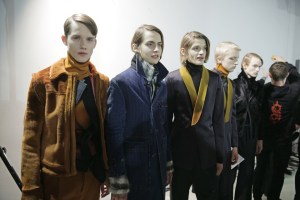 Backstage at Ann Demeulemeester Men's RTW Fall 2016