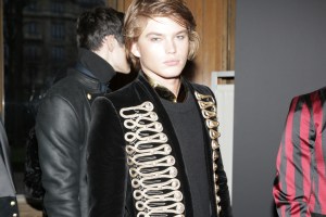 Backstage at Balmain Men's RTW Fall 2016