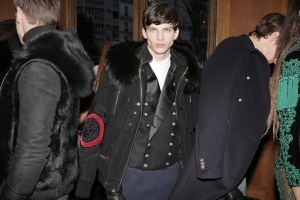 Backstage at Balmain Men's RTW Fall 2016