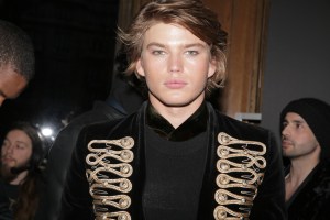 Backstage at Balmain Men's RTW Fall 2016