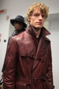 Backstage at Bottega Veneta Men's Fall 2016