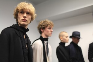 Backstage at Bottega Veneta Men's Fall 2016