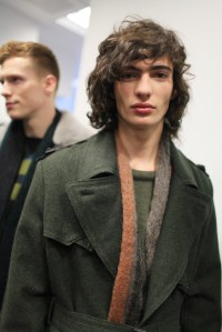Backstage at Bottega Veneta Men's Fall 2016