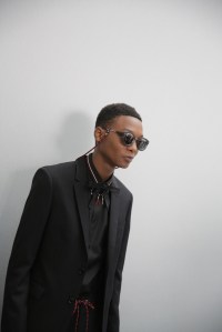 Backstage at Dior Homme men's RTW Fall 20