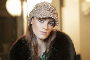 Backstage at Elie Saab Couture Spring 2016