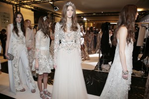 Backstage at Elie Saab Couture Spring 2016