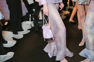 Backstage at Giorgio Armani Privé Couture Spring 2016