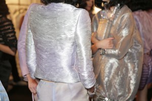 Backstage at Giorgio Armani Privé Couture Spring 2016