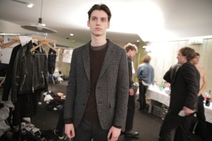 Backstage at Officine Générale Men's RTW Fall 2016