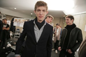 Backstage at Officine Générale Men's RTW Fall 2016