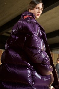 Backstage at Raf Simons men's RTW Fall 2016