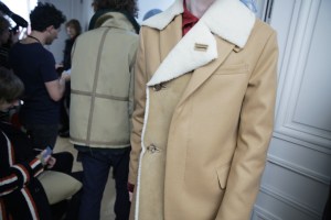 Backstage at Sacai Men's RTW 2016