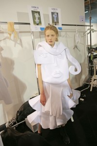 Backstage at Viktor & Rolf Couture Spring 2016