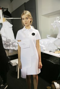 Backstage at Viktor & Rolf Couture Spring 2016