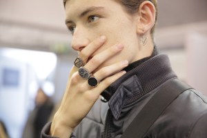 Backstage at Louis Vuitton Men's RTW Fall 2016