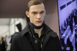 Backstage at Louis Vuitton Men's RTW Fall 2016