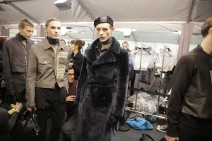 Backstage at Louis Vuitton Men's RTW Fall 2016