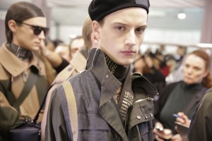 Backstage at Louis Vuitton Men's RTW Fall 2016