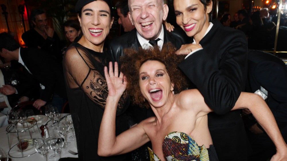 Blanca Li, Jean Paul Gaulter, Farida Khelfa and Victoria Abril