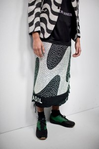 Backstage at Bobby Abley Men's Fall 2016