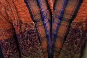 Backstage at Missoni Men's Fall 2016