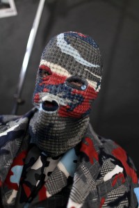 Backstage at Moncler Gamme Bleu Men's Fall 2016