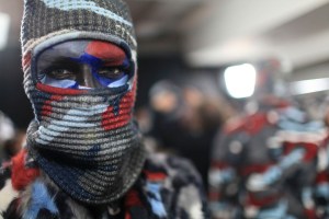 Backstage at Moncler Gamme Bleu Men's Fall 2016