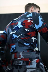 Backstage at Moncler Gamme Bleu Men's Fall 2016