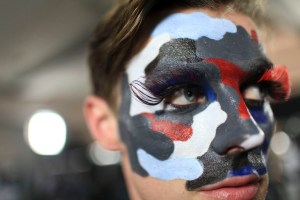 Backstage at Moncler Gamme Bleu Men's Fall 2016