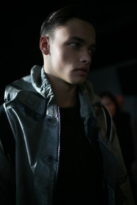 Backstage at Christopher Raeburn Men's Fall 2016