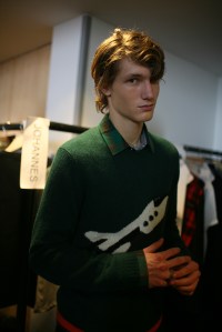 Backstage at Coach Men's Fall 2016