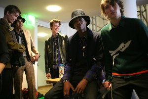 Backstage at Coach Men's Fall 2016